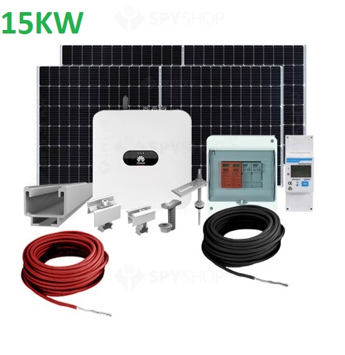 Sistem Fotovoltaic 15 KW - Panouri Fotovoltaice 15 KW Trifazat